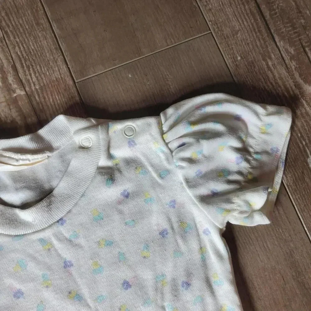 Vintage Old Navy Baby Girl Ice Cream 2pc Outfit Size 6-12m EUC